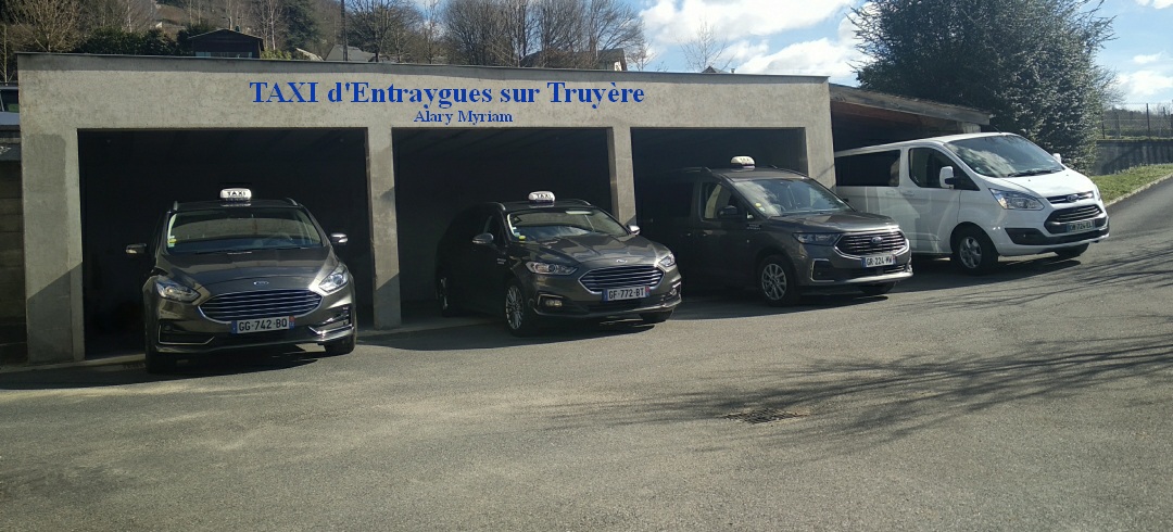 Nos taxis à Entraygues